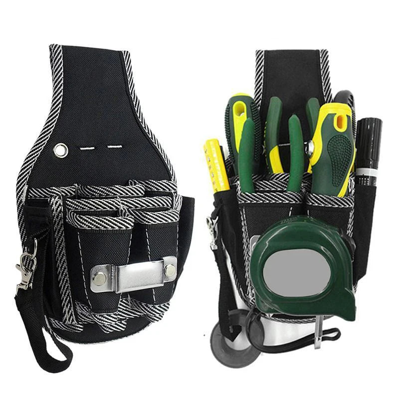Multifunctional Tool Bag Nylon Fabric Tool Belt Screwdriver Kit Holder Tool Bag