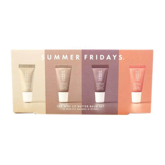 4 Pcs Summer Fridays Mini Lip Butter Balm Set