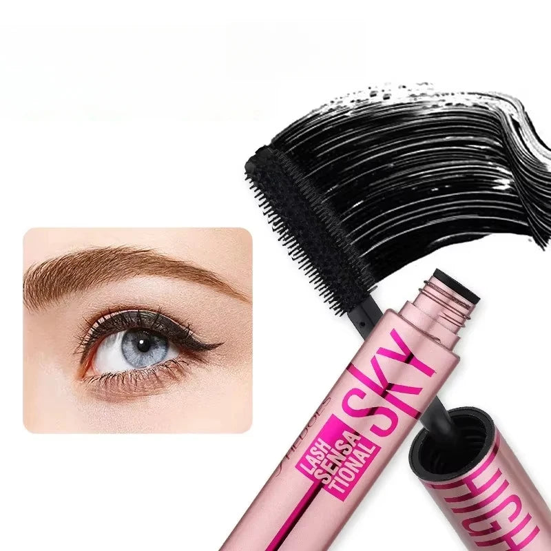 4D Silk Fiber Lash Mascara Lengthening Thick Curling Waterproof Mascara