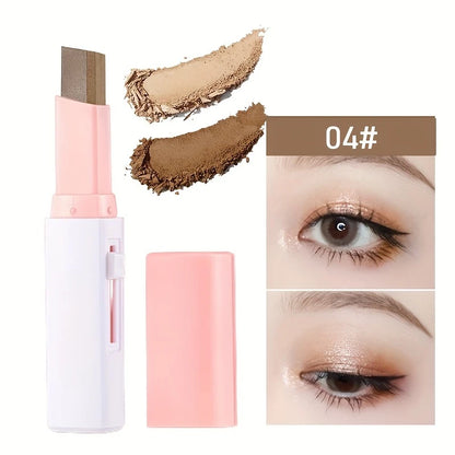 2 In 1 Pearly Highlighter Eyeshadow Stick Makeup Waterproof Long Lasting Glitter