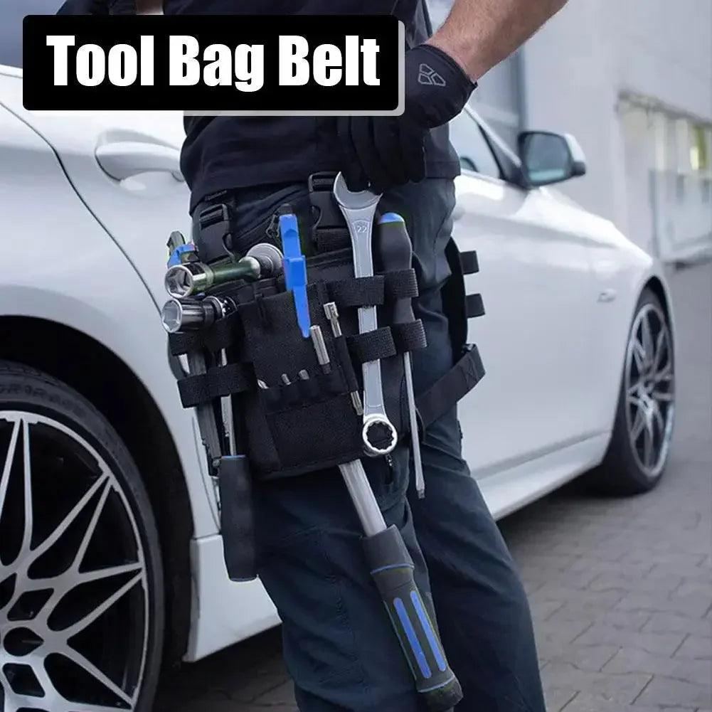 Work Belt Tool Bag Belt for Leg Tool Organizer Pouch Tactical Waist Bag