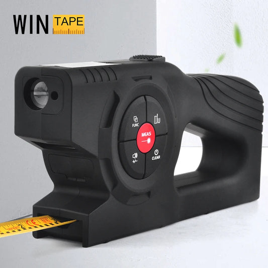 digital display laser distance meter laser tape measure three-in-one