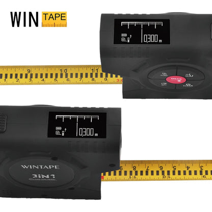 digital display laser distance meter laser tape measure three-in-one